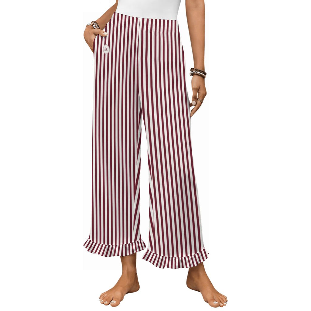 Women's Ruffled Pajama Pants